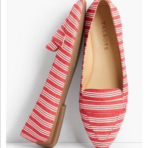 Talbot Francesca Driving Moccasins Stripes 8.5M